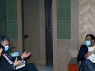 Minister of the Presidency of the Council of Ministers and American Diplomat discuss cooperation projects