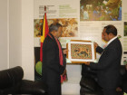 The Government of Timor-Leste and the Ambassador of India discuss bilateral cooperation in the area of heritage and culture