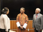 Timor-Leste Government delegation holds a bilateral meeting with the Prime Minister of Bhutan 