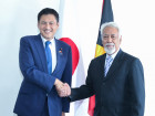 Prime Minister receives a visit from the Minister of State for Foreign Affairs of Japan
