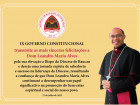 9th Government congratulates Bishop Leandro Maria Alves on his elevation to Bishop of the Diocese of Baucau