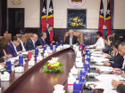 First meeting of the members of the IX Constitutional Government