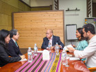 Ministro Agio e embaixador do Japão discutem sobre cooperação bilateral