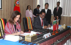  Visita Oficial da Ministra da Justiça de Portugal a Timor Leste