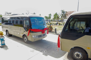 460285670 389127367562045 5196028583577070043 n 300x199 Government Receives Vehicles donated by the People’s Republic of China 