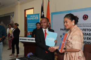 460801572 377809688714782 4214063923297254950 n 300x200 Government and UN Women sign agreement to promote womens participation and leadership in Disaster Risk Reduction and Climate Resilience    