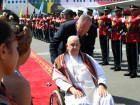 Sua Santidade o Papa Francisco dá Início a Visita a Timor-Leste