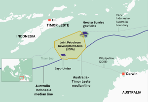 australia east timor a tale of oil and exploitation 1620363667 300x207 Ministru Agio Pereira no Steve Bracks Diskute Etapa Tuirmai ba Projetu Greater Sunrise