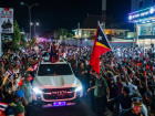 População acolhe com entusiasmo o Presidente da República e o Primeiro-Ministro após a adesão histórica de Timor-Leste à ASEAN