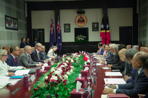  Timor Leste and Australia establish New Partnership for a New Era