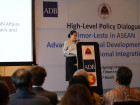 Diálogo de Alto Nível debate integração de Timor-Leste na ASEAN e prioridades de desenvolvimento nacional