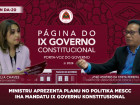 ver mais: Ministro do Ensino Superior, Ciência e Cultura no programa Ministro do Ensino Superior, Ciência e Cultura no programa
