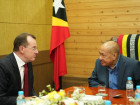 Ministro Agio Pereira reúne-se com Vice-Presidente Sénior da Woodside Energy para o Greater Sunrise