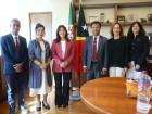 Vice-Minister Céu Brites meets with her Portuguese counterpart to discuss policies for people with disabilities
