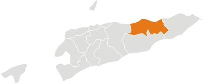 map baucau Administrative Division